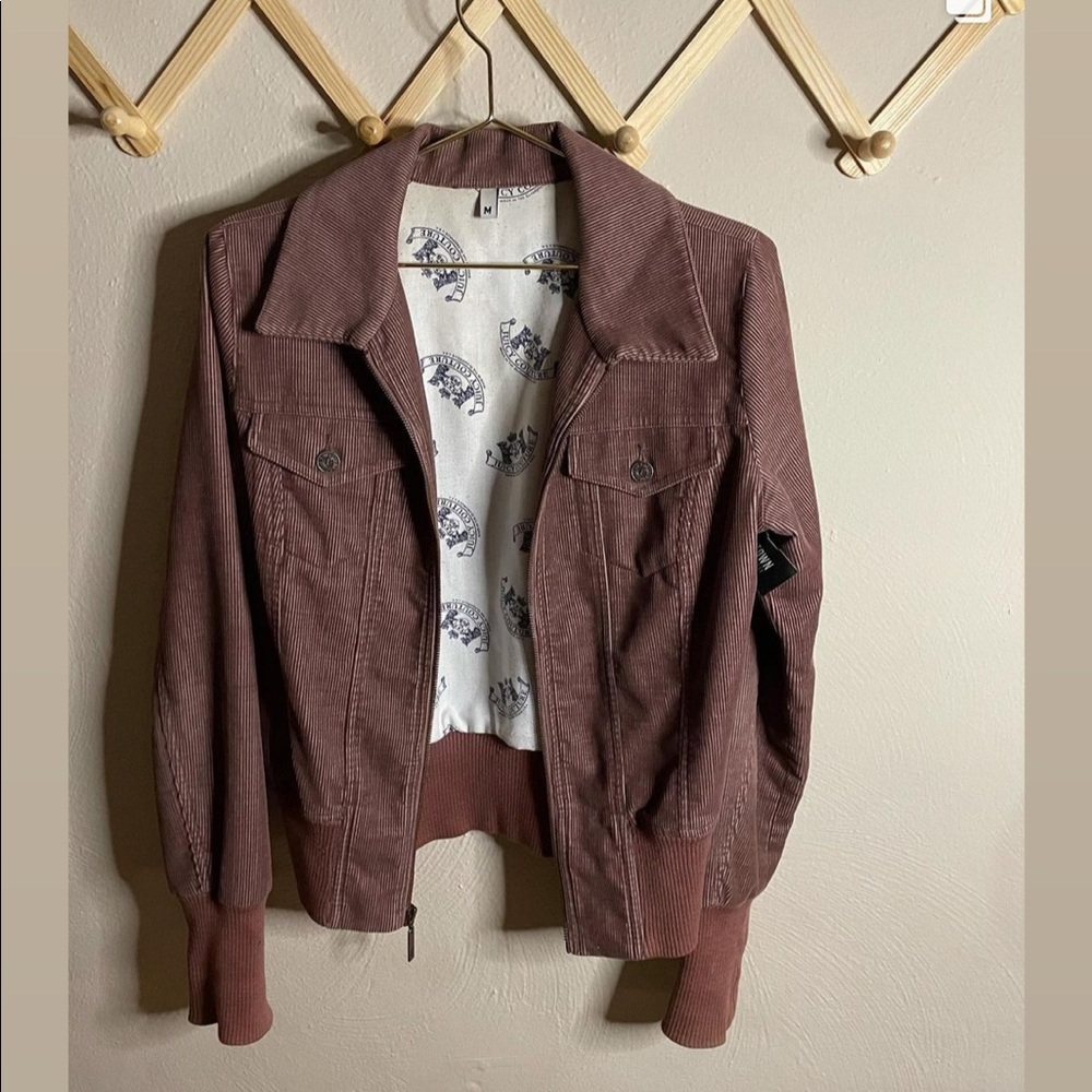 Blush Corduroy Juicy Couture jacket